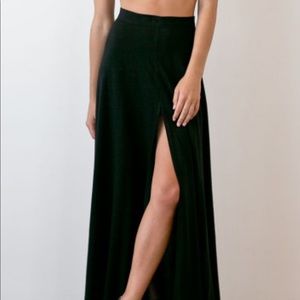 AMERICAN APPAREL MAXI SKIRT SIZE M